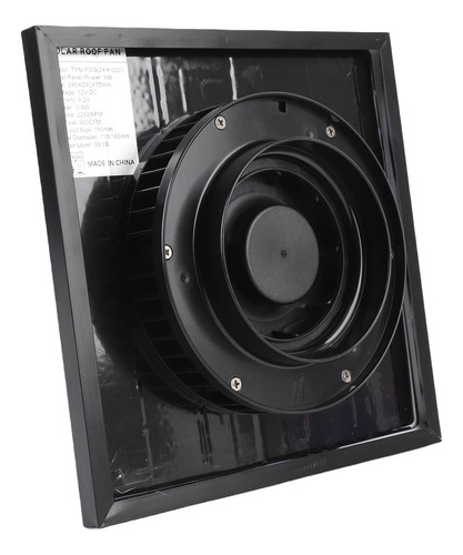 Ventilador Solar De Techo De 8 W, Sistema De Ventilación De