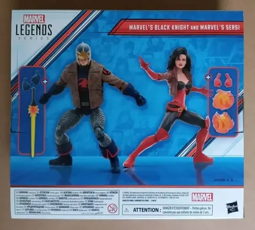 Marvel Legends ブラックナイトとサーシー Marvel Legends ブラックナイトとサーシー Hasbro Marvel Legends