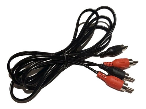 Imagen 2 de 6 de Cable Rca Rca De Audio Video Stereo 1,8 Mts - Oddity