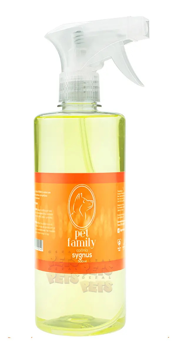 Perfume Pet Family Profissional Para Cães E Gatos Sygnus 500ml