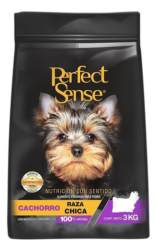 Alimento Para Perros Perfect Sense Cachorro Raza Chica 3kg