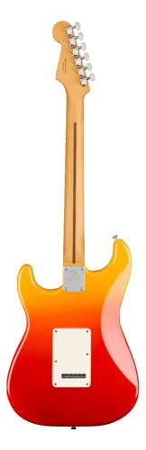 Guitarra eléctrica Fender Player plus Stratocaster de aliso tequila sunrise poliéster con diapasón de arce