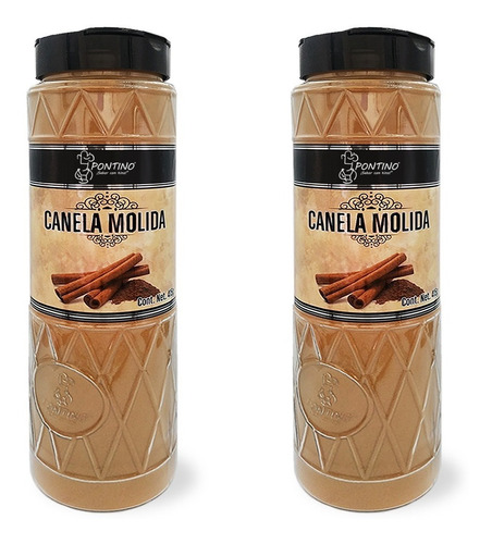Pontino Canela Molida 415 Gramos 2 Piezas
