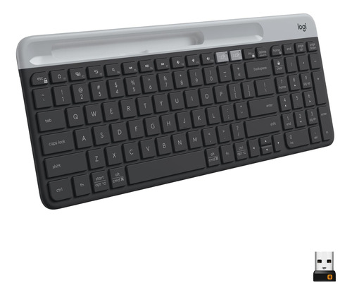 Logitech K585 Teclado Inalámbrico Delgado Multidispositivo,