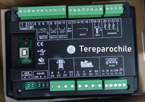 Lcd Modulo Controlador De Generador Ats Control Dc42d Mk4