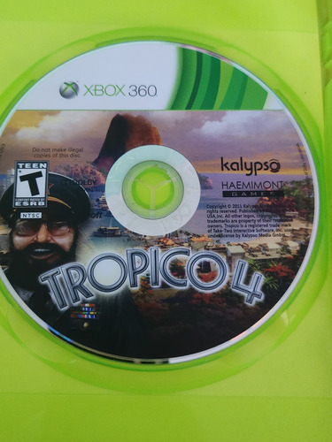 Tropico  4 Xbox 360 Fisico