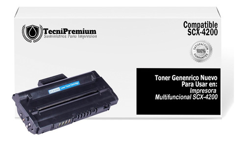 Toner Generico Nuevo Scx-4200 Para Samsung Scx-4200