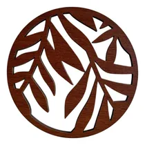 Comprar Apoyavaso Posavaso Deco Moderno Decoracion De Mesa Mdf Cedro Posa Vaso Cedro X6 Cedro