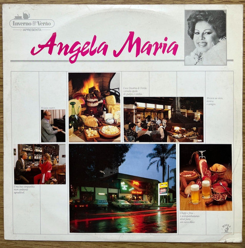 Ângela Maria - Velhos Tempos - Lp Autografado - Vinil Ótimo