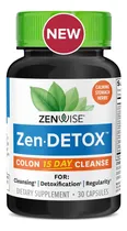 Comprar Zenwise Zen Detox Limpieza Intestinal 15 Dias 30 Caps Sfn