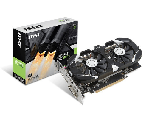 Tarjeta Vga Msi Gtx1050ti 4gb Oc Dual Fan