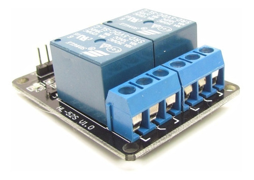 Relé 2 Canais 5v Projetos P/ Arduino Automação Arm Avr 10a