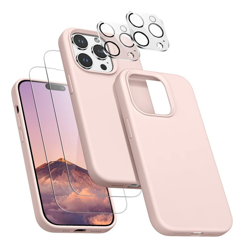 Funda Cousper Para iPhone 14 Pro C/cubre Cam Pant Pink