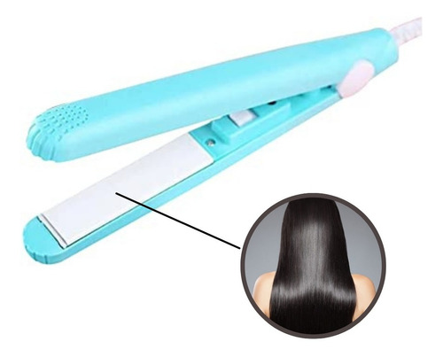 Plancha  Cabello Mini Portátil Ceramica Antiestatica D Viaje