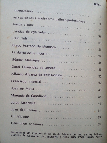 Trovadores Juglares Y Poetas Españoles Del Siglo Xi Al Xv (Usado)