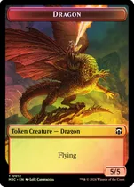 Comprar Cartas Magic Dragon Token \u002F\u002F Copy Token (ripple Foil Front)