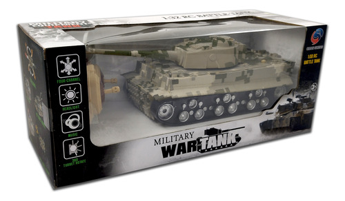 Tanque De Guerra Militar Radio Control Ploppy.3 374201