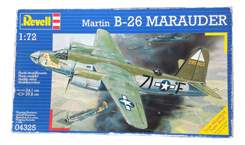 Martin B26 Marauder Avião Aeromodelismo Verde (Usado)