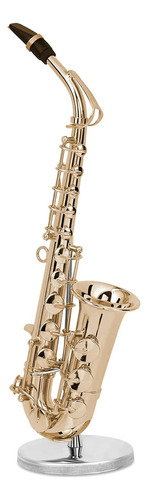 Réplica Miniatura De Instrumento Musical De Saxofón D...