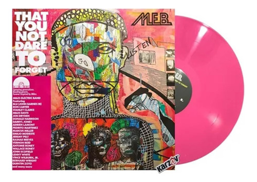 Meb That You Not Dare To Forget Rsd 2023 Pink Rosa Lp Vinyl Versión del álbum Estándar