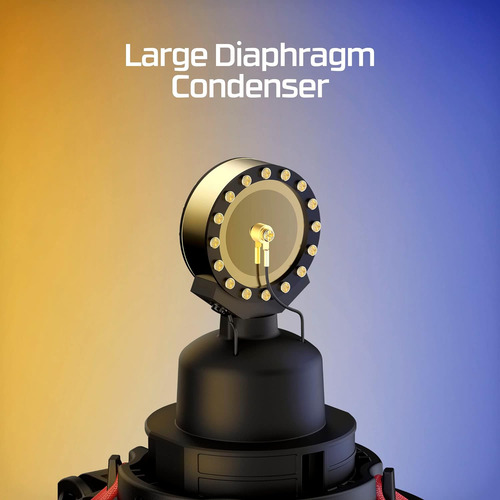 Micrófono Hyperx Procast Micrófono De Condensador De Diafrag