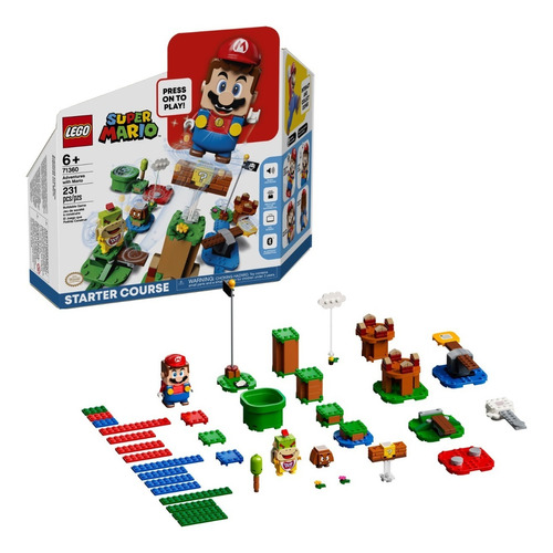 Imagen 1 de 10 de Lego 71360 Super Mario Starter Adventures 231 Piezas