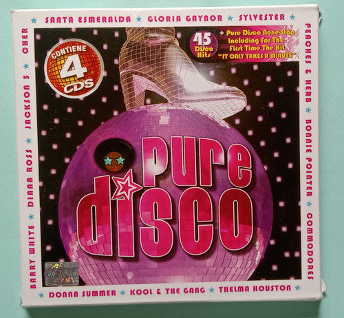 Pure Disco Boxset Compilado De Cuatro Cd´s