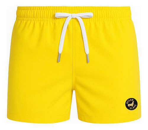 Traje De Baño Para Hombre Ocean Slave Liso Stretch