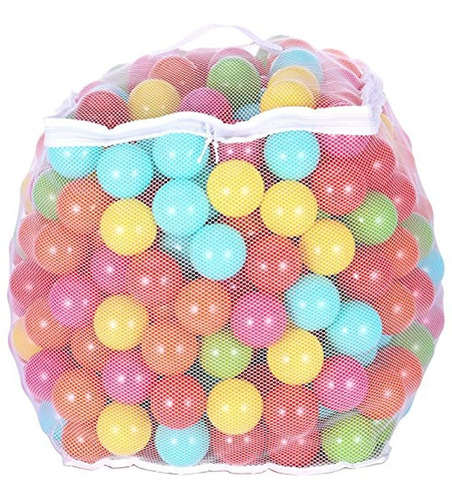 Pack Bolas Plásticas Para Piscina X400uds C/bolsa Multicolor