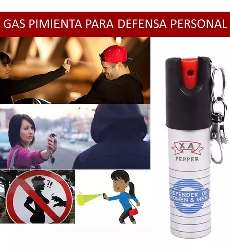 Gas Pimienta Spray Defensa Personal Anti Robos Llavero