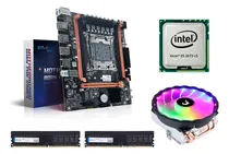 Comprar Kit Gamer Placa Mãe X99 Intel Xeon 2670v3 Cu002F 16gb Ram Cooler