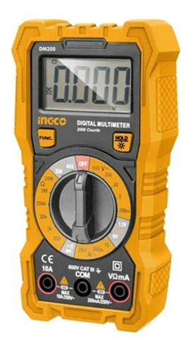 Multimetro Multitester Digital Ingco Dm200
