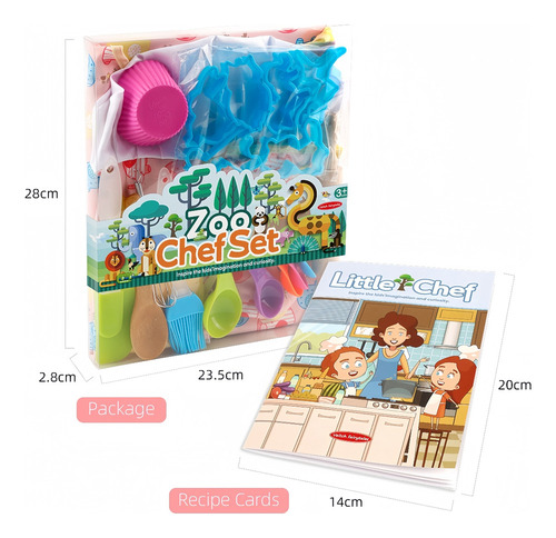 Mz Juego De 17 Divertidos Juegos For Hornear En La Cocina