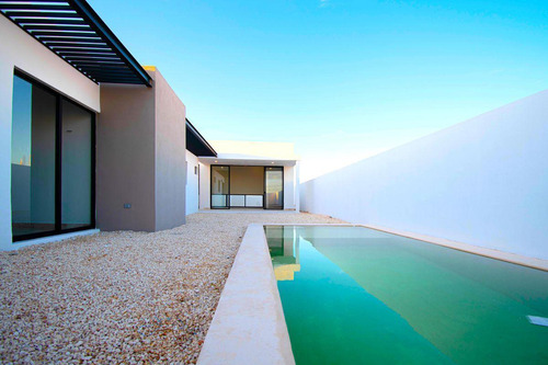 Casa En Venta Merida, Residencial En Dzitya, Modelo C 1 Planta, Octubre 2025.
