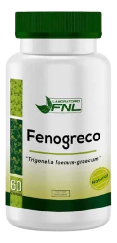 Fenogreco 60 Cápsulas Fnl / Dietafitness Sabor no aplica