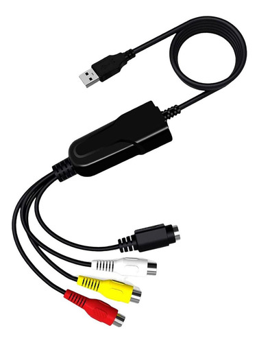 Usb 2.0 Audio Video Converter Adapter Cable Grabber Para A