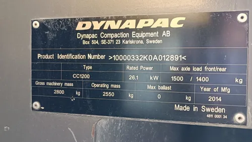 Vibrocompactador Dynapac