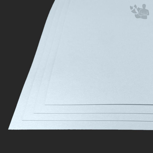 Papel perolizado, 180 g, A4 (blanco), 10 hojas