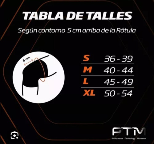 Rodilleras Asics De Voley Negro L
