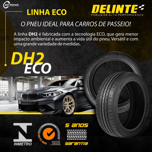 Kit 2 Pneus Delinte Aro 21 245/35r21 Dh2 96y Xl