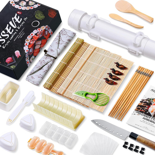 Kit Para Hacer Sushi Isseve, Máquina De Bazuca De Sushi 29 E