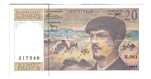 Francia - Billete 20 Francos 1997 - 217540