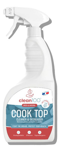 Clean100 Limpiador Y Desengrasante Para Cocinar, Solucion Bi