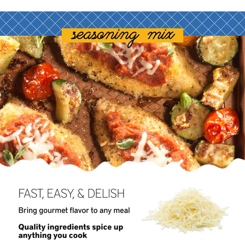 Mezcla De Condimentos De Pollo Y Parmesano 40 Gramos
