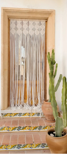 Cortinas De Cuerda Tejido Macrame 