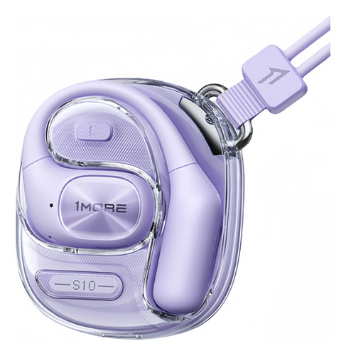 Audífonos Deportivos Inalámbricos Para Correr 1more S10 Color Violeta