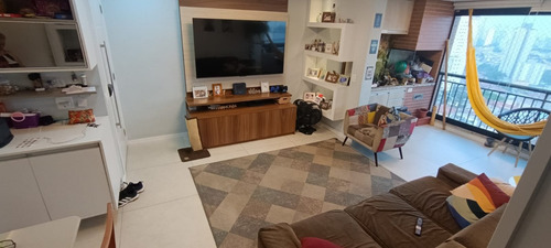 Apto 96m 01 Suite + 02 Quartos Com Home Office 02 Pessoas 02 Vagas Garagem Fixas Amplo Lazer Piscina Externa + Piscina Aquecida Quadra Academia Espaço Pet