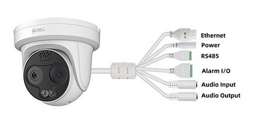 Cámara Ip Eyeball Biespectral Sunell Sn-tpc2552ct-f