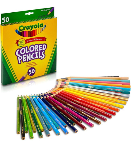 Colores Crayola Lapices X50 