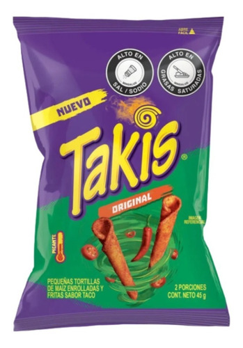 Takis Original 45 Gr X 3unida